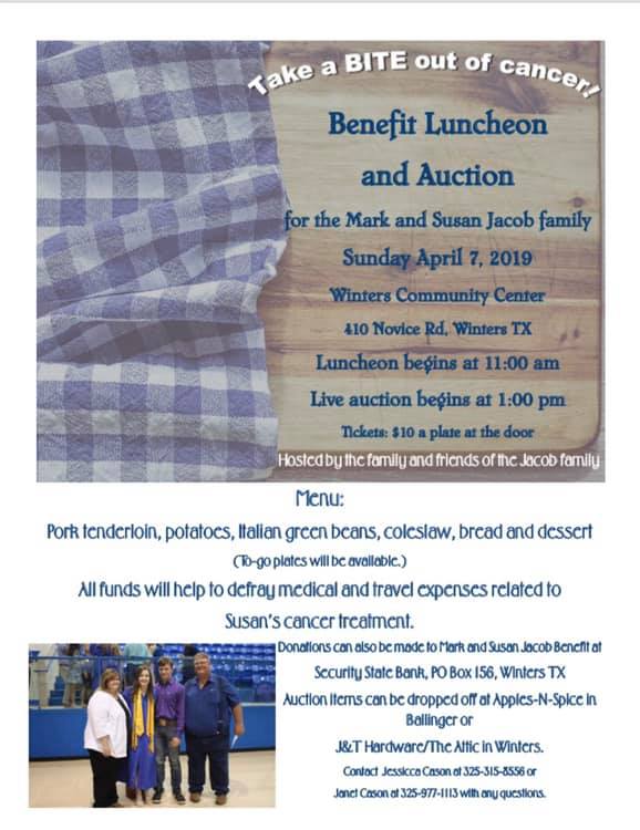 Mark and Susan Jacob Fundraiser